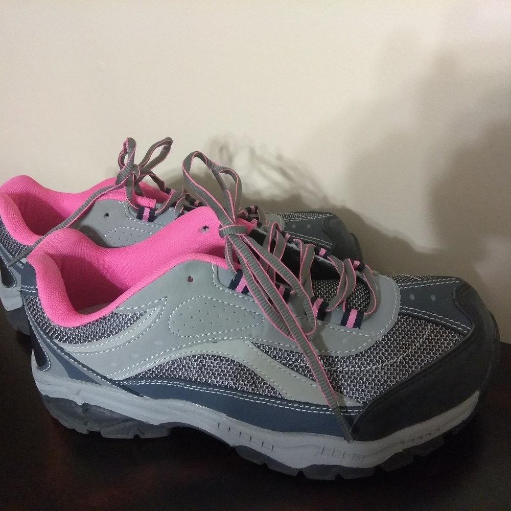 Women's Steel Toe Shoes, Size 10